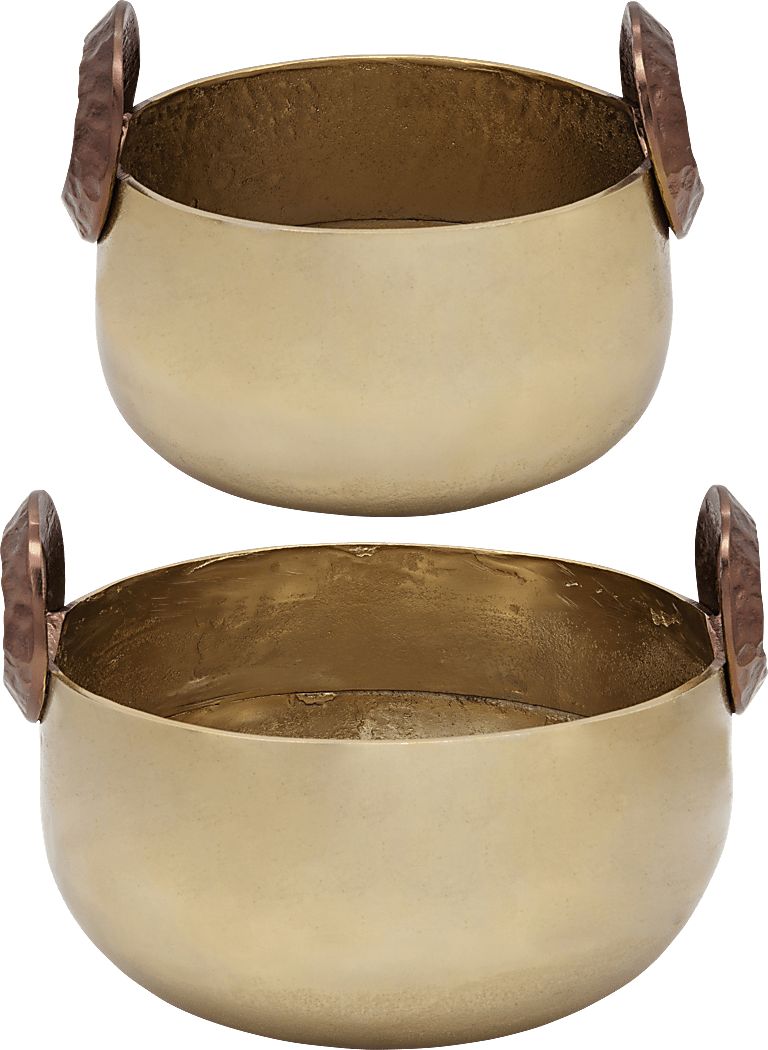 Thackeray Gold Bowl, Set of 2