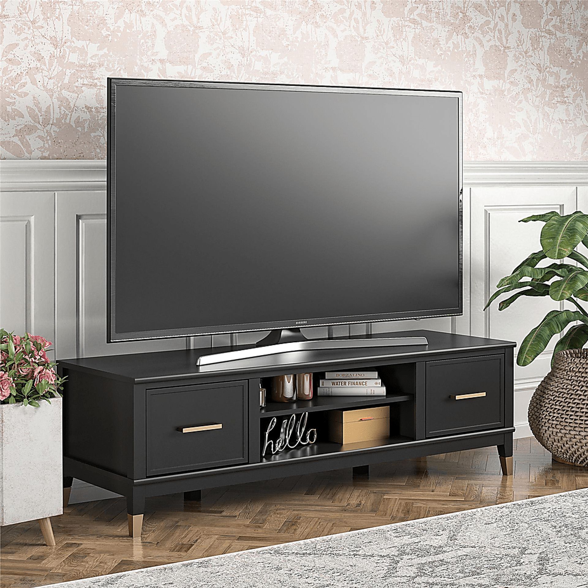 Thackery Black 59 In. Console - Image 3