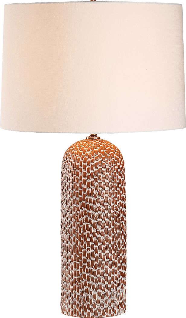 Thaddeus Lake Brown Lamp