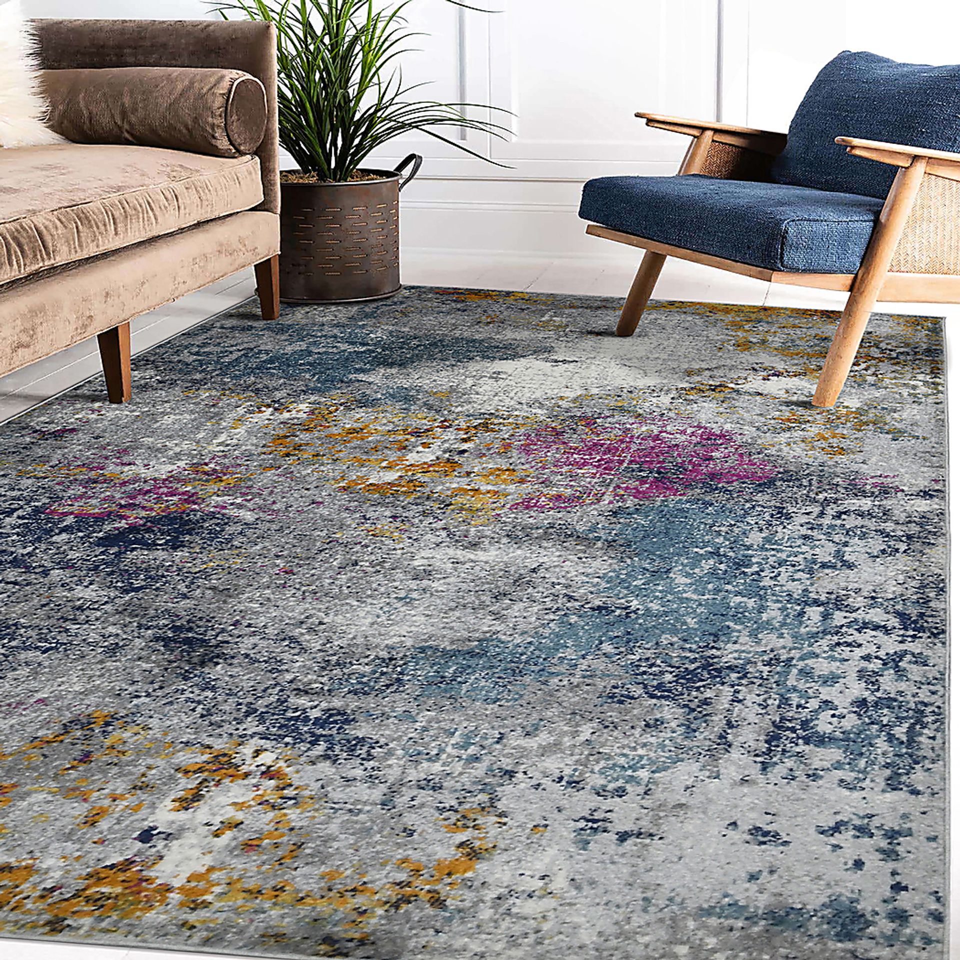 Thaddo Multi 5'3 x 7'6 Rug - Image 2