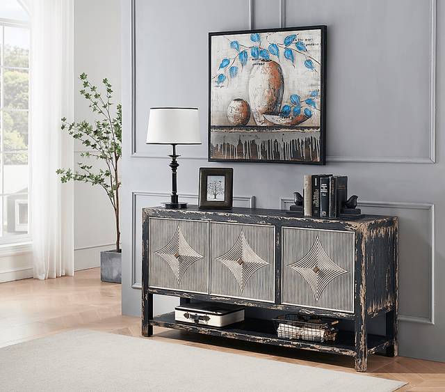 Thalbro Black Sideboard - Thumbnail - Image 2