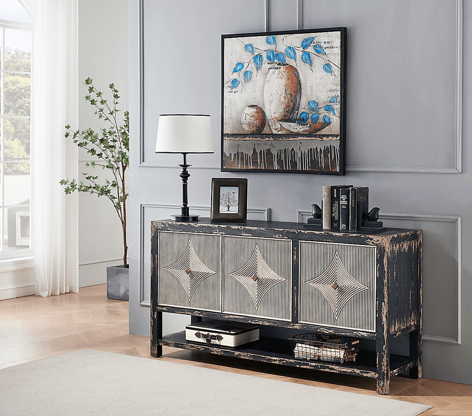 Thalbro Black Sideboard - Image 2