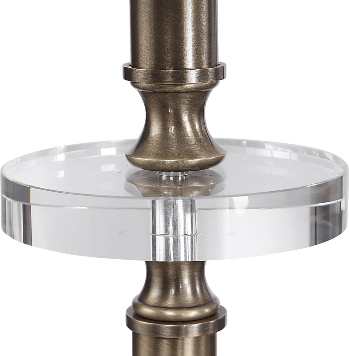 Thalia Loop Black Floor Lamp