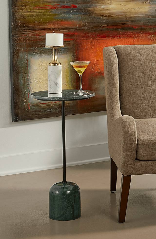 Tharpe Green Accent Table - Thumbnail - Image 2