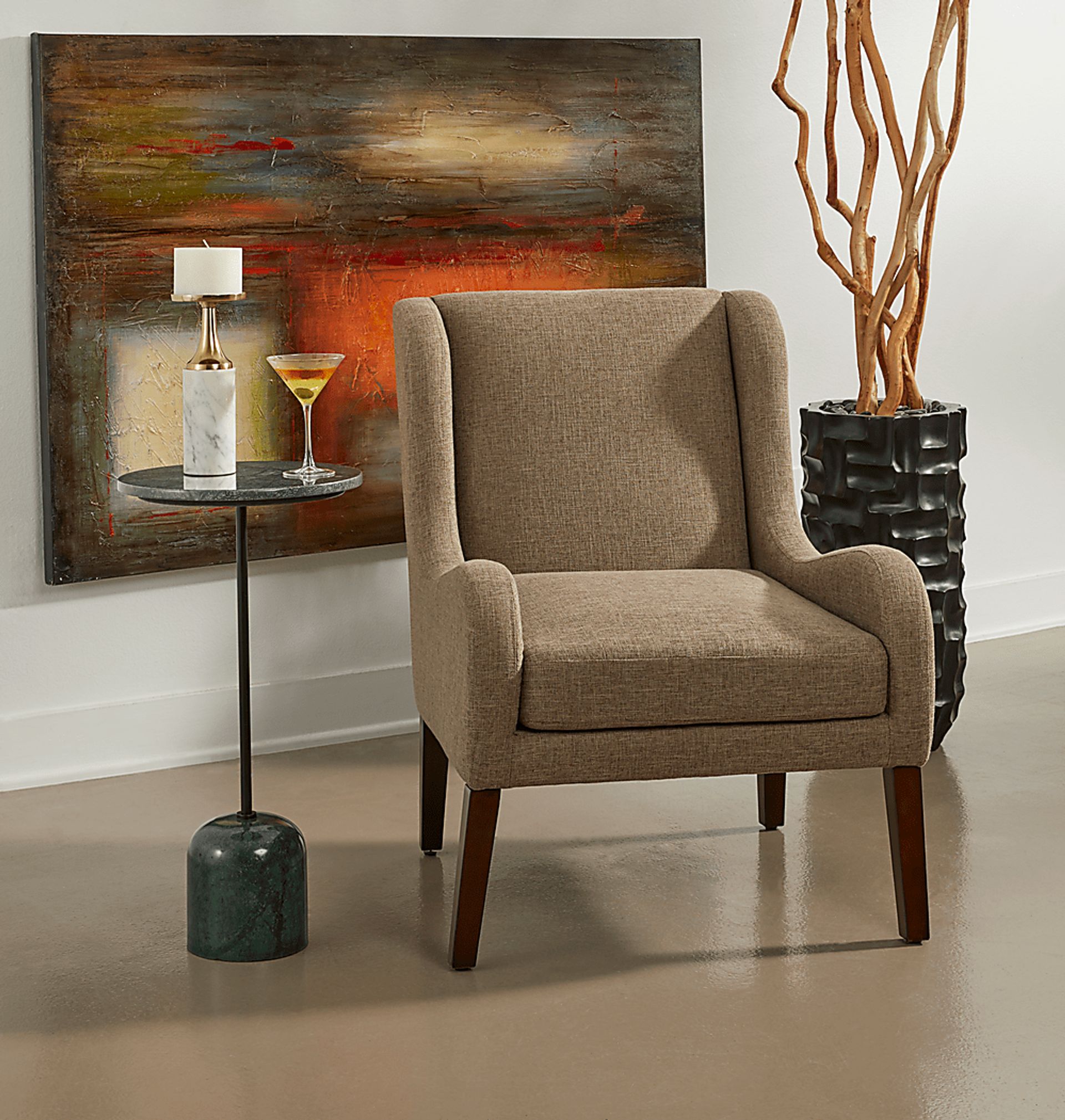 Tharpe Green Accent Table - Image 5