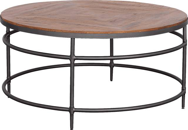 Thaxton Brown Cocktail Table - Thumbnail - Image 1