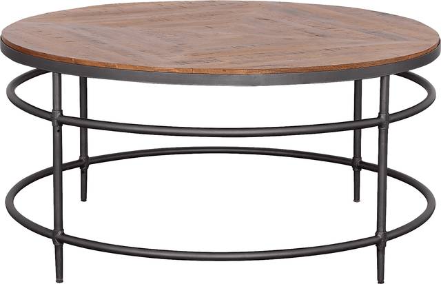 Thaxton Brown Cocktail Table - Thumbnail - Image 4