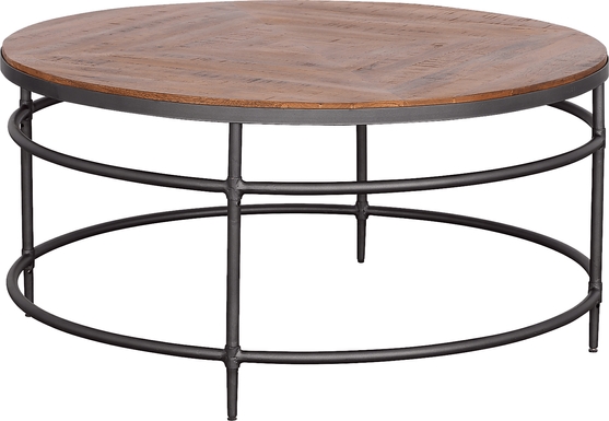 Thaxton Brown Cocktail Table