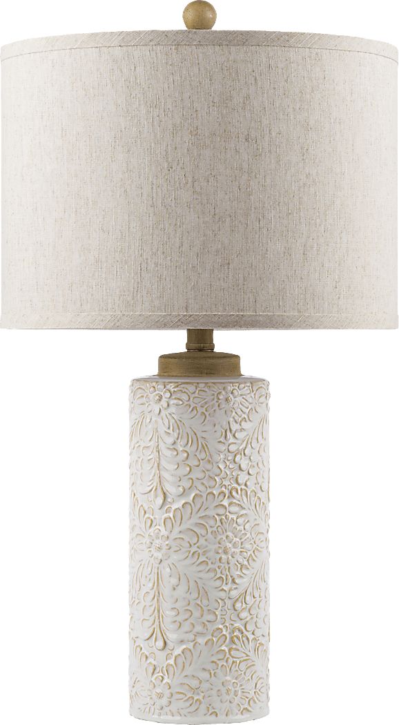 Thayer Way Cream Lamp