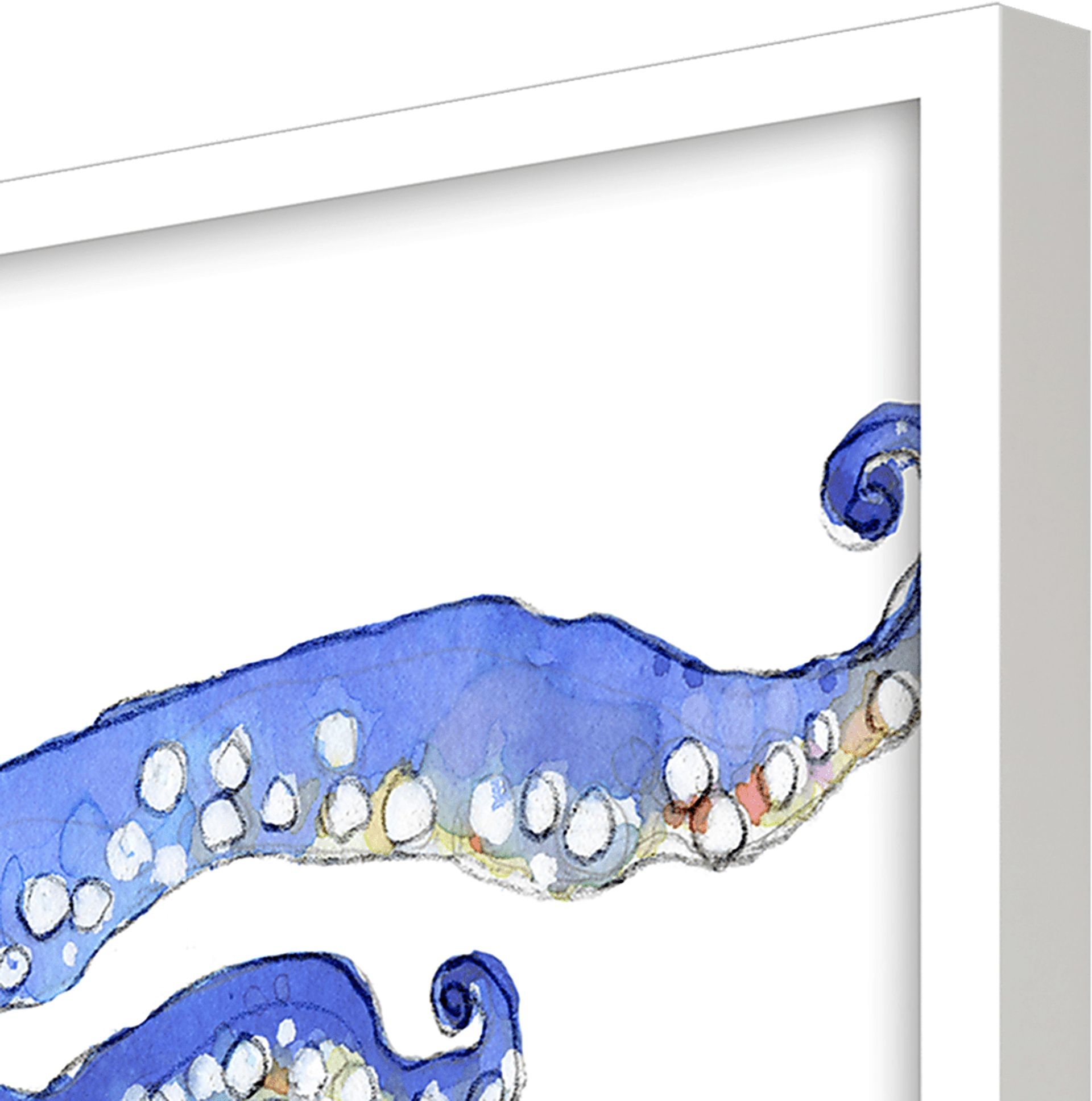 The Blue Octopus Framed Artwork - Image 4