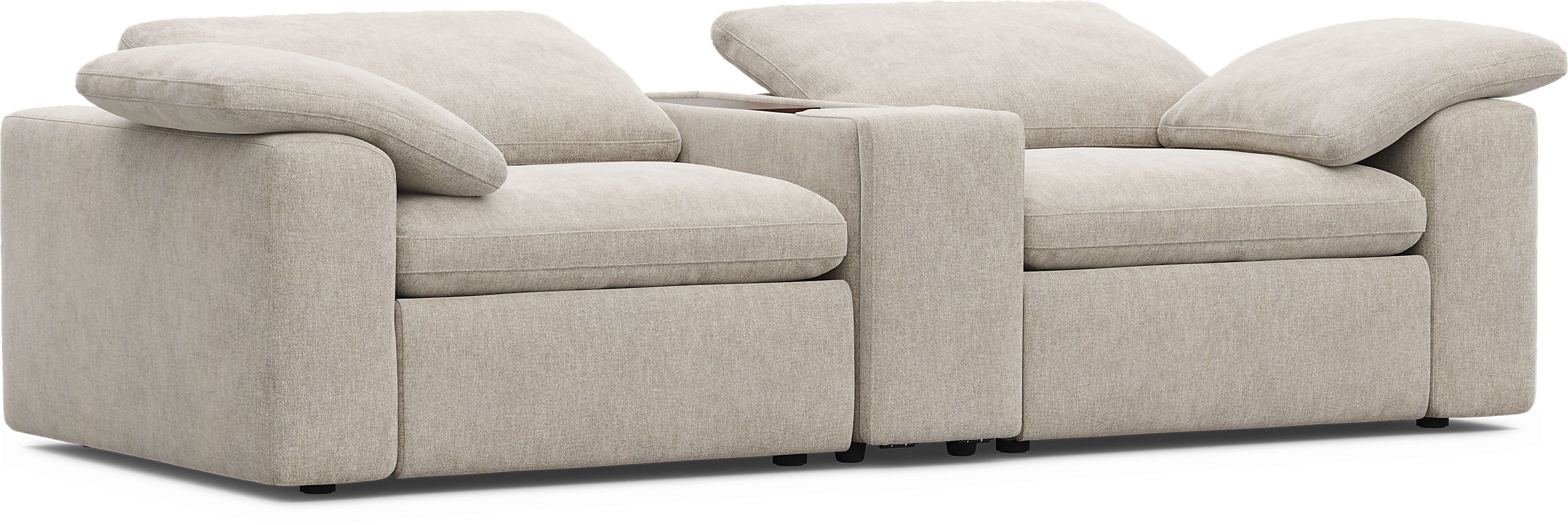 Rooms To Go The Flow Reclining Sectional - Thumbnail 4