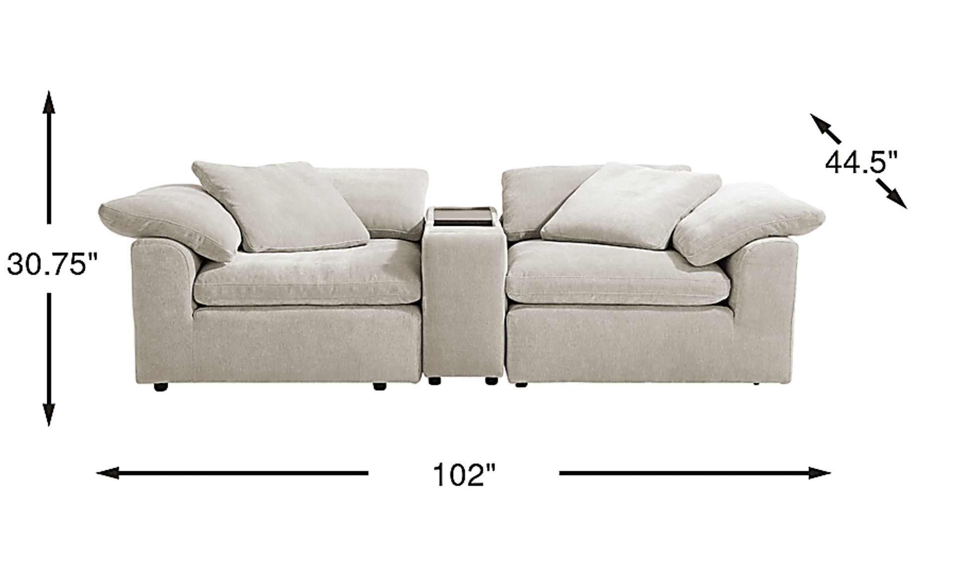 Dimension Image. Please refer to the Dimension Tab on this page for dimension details.