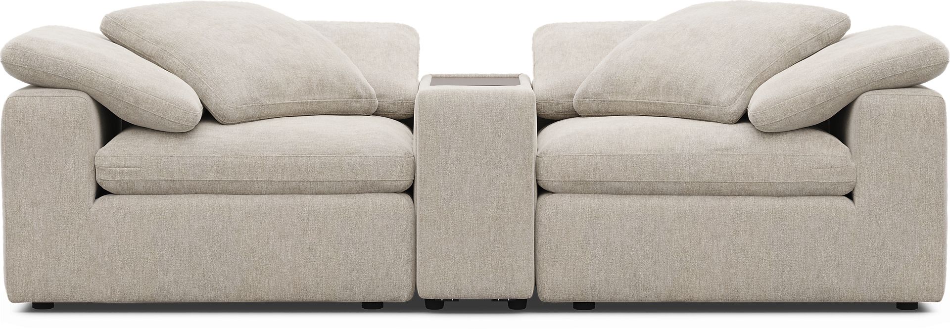 The Flow Gray 3 Pc Sectional - Image 4