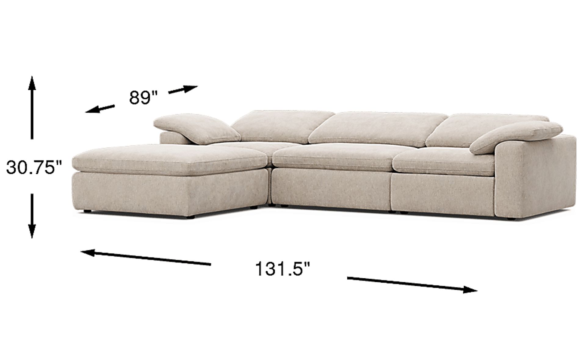 Dimension Image. Please refer to the Dimension Tab on this page for dimension details.