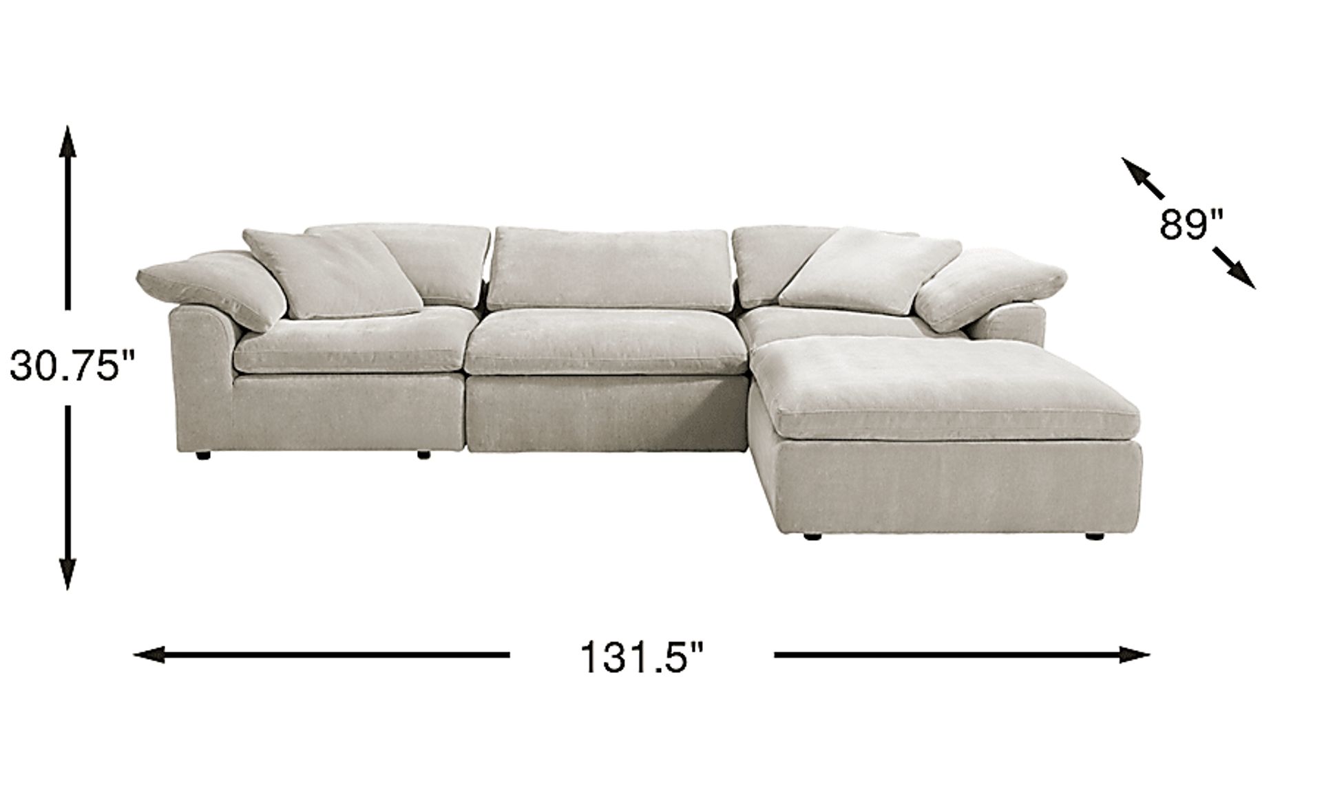 Dimension Image. Please refer to the Dimension Tab on this page for dimension details.