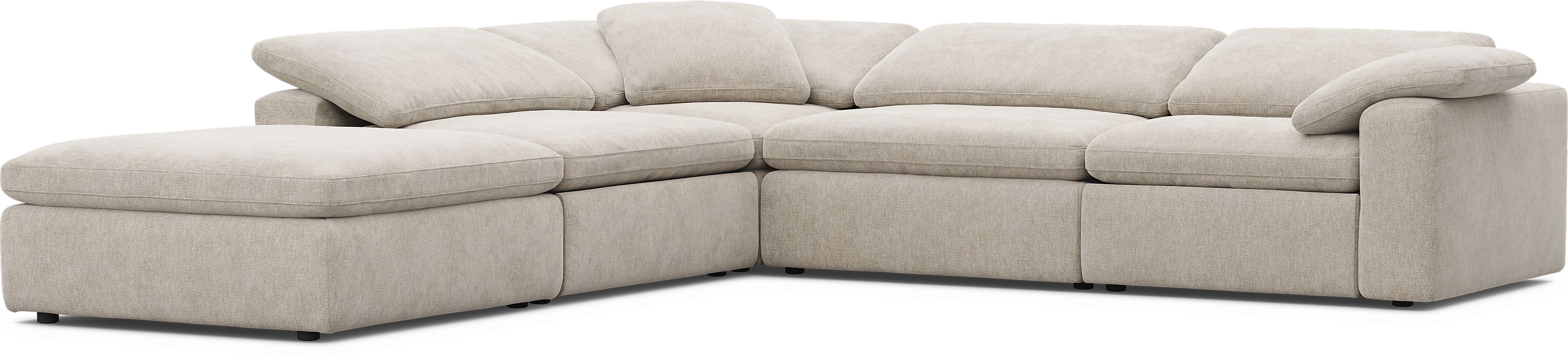 The Flow 5 Pc Dual Power Reclining Sectional - Thumbnail 4