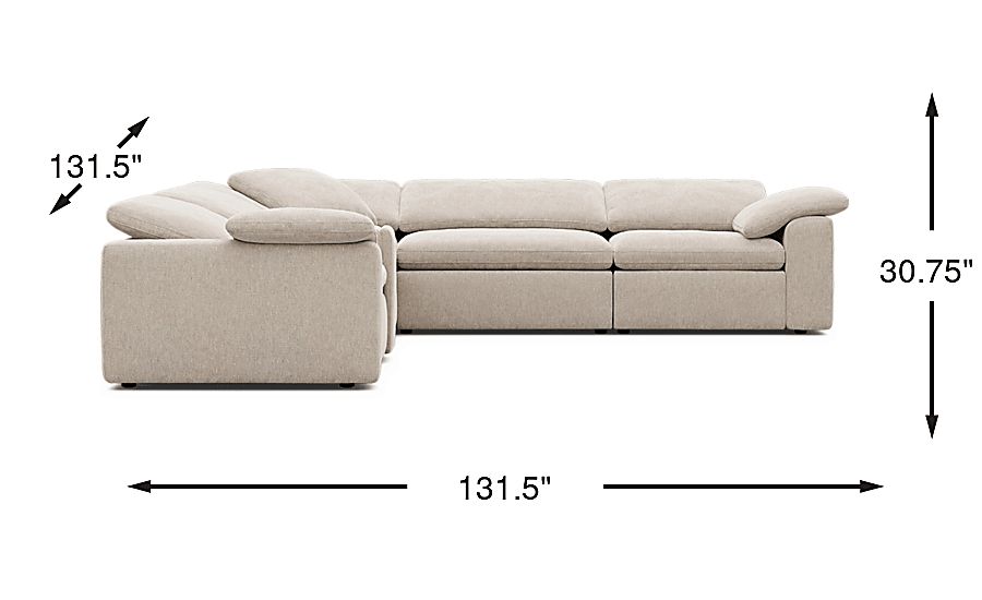 Drew & Jonathan Flow Reclining Sectional - Thumbnail 2