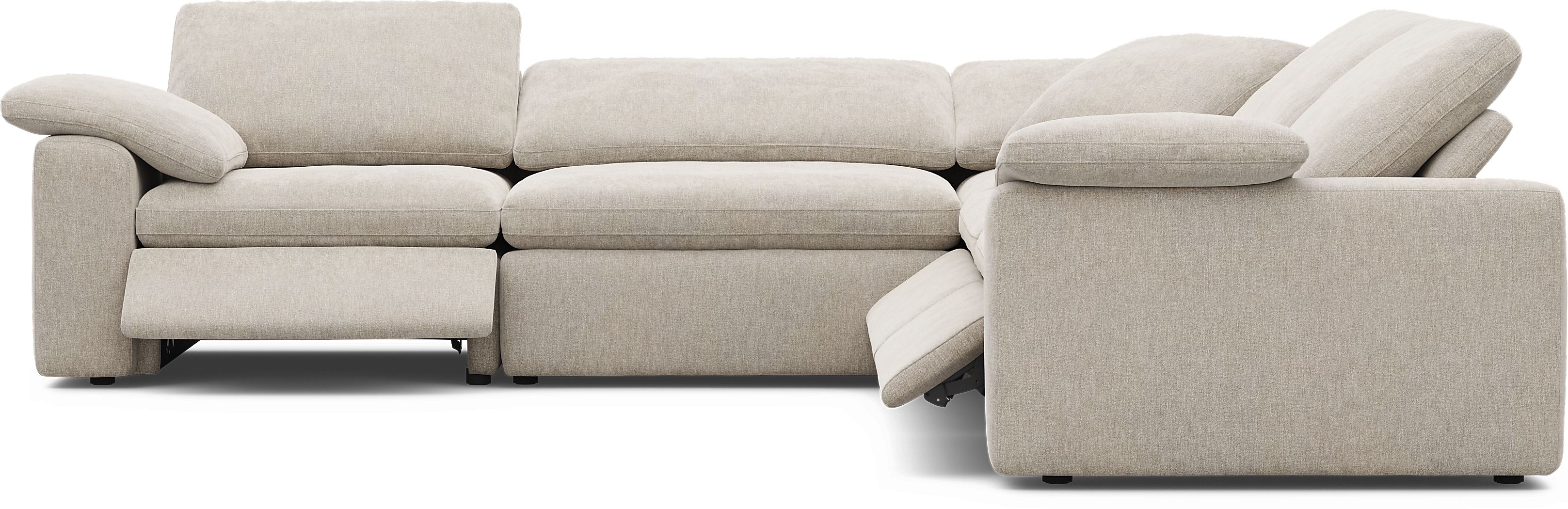 The Flow Dual Power Reclining Sectional - Thumbnail 4