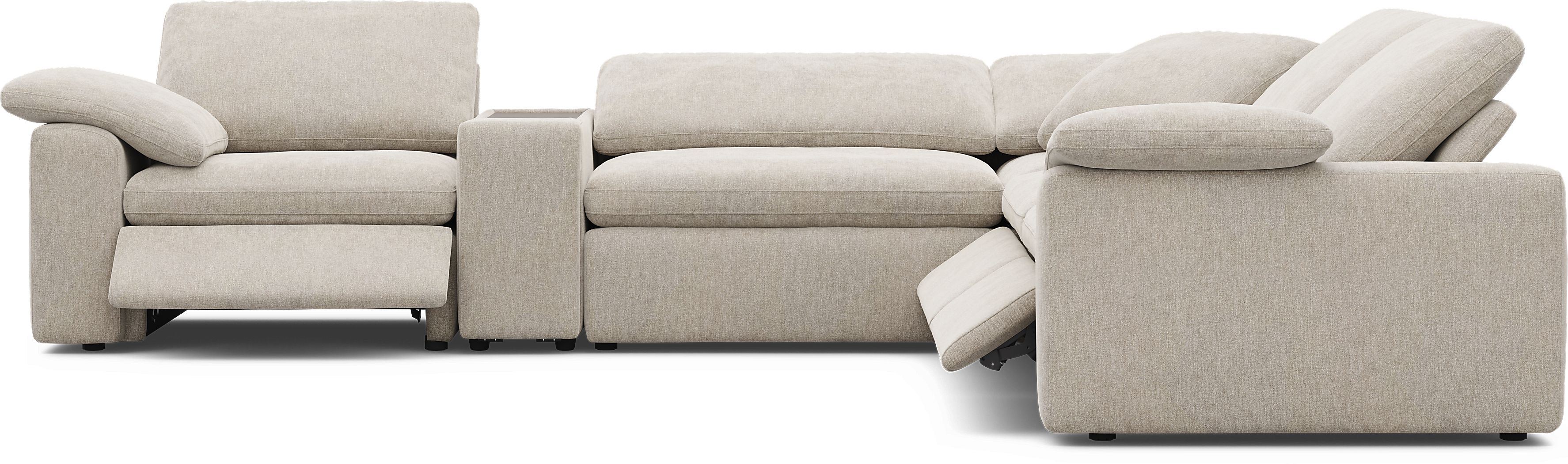 The Flow Dual Power Reclining Sectional - Thumbnail 5