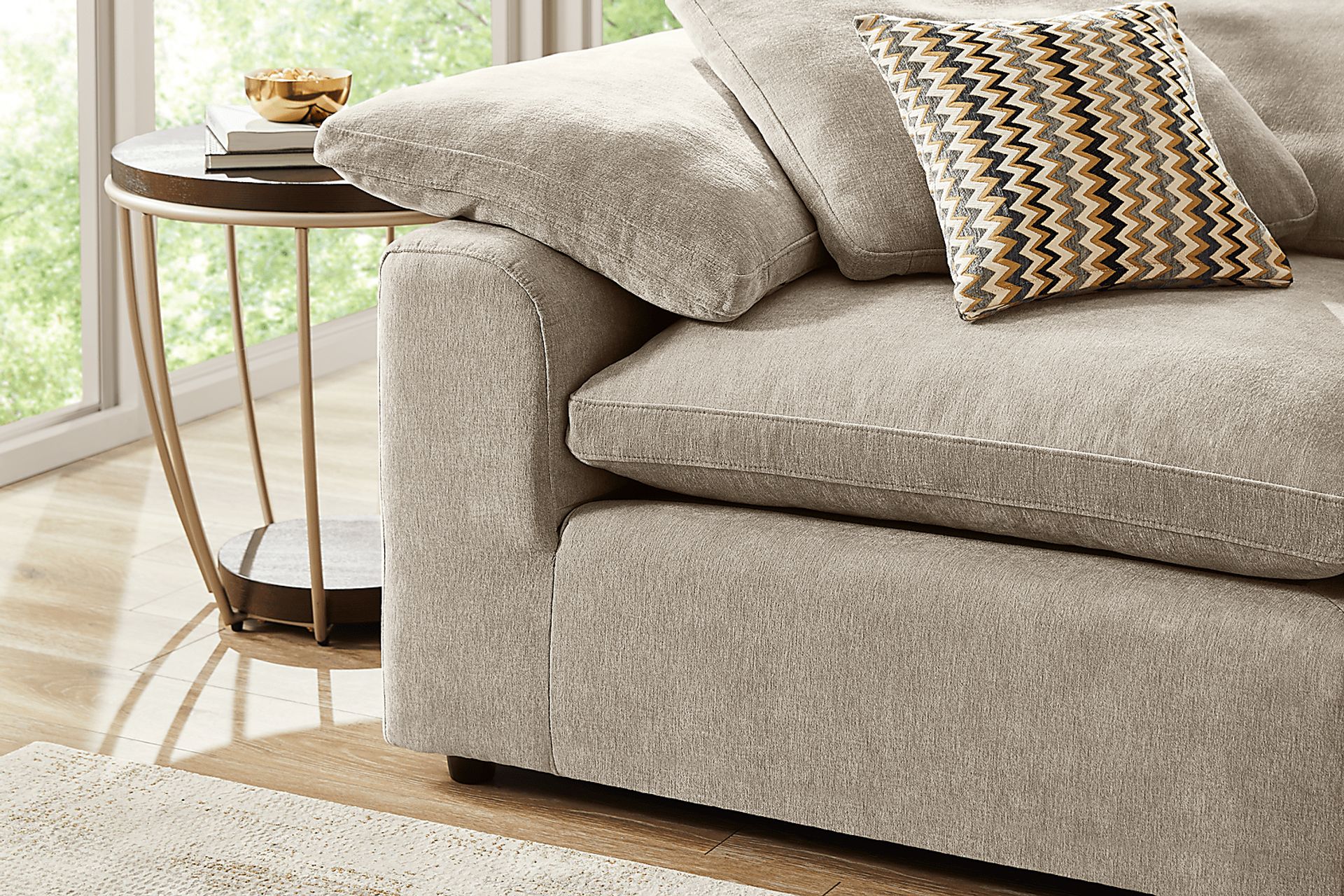 The Flow Gray 6 Pc Dual Power Reclining Sectional - Image 15