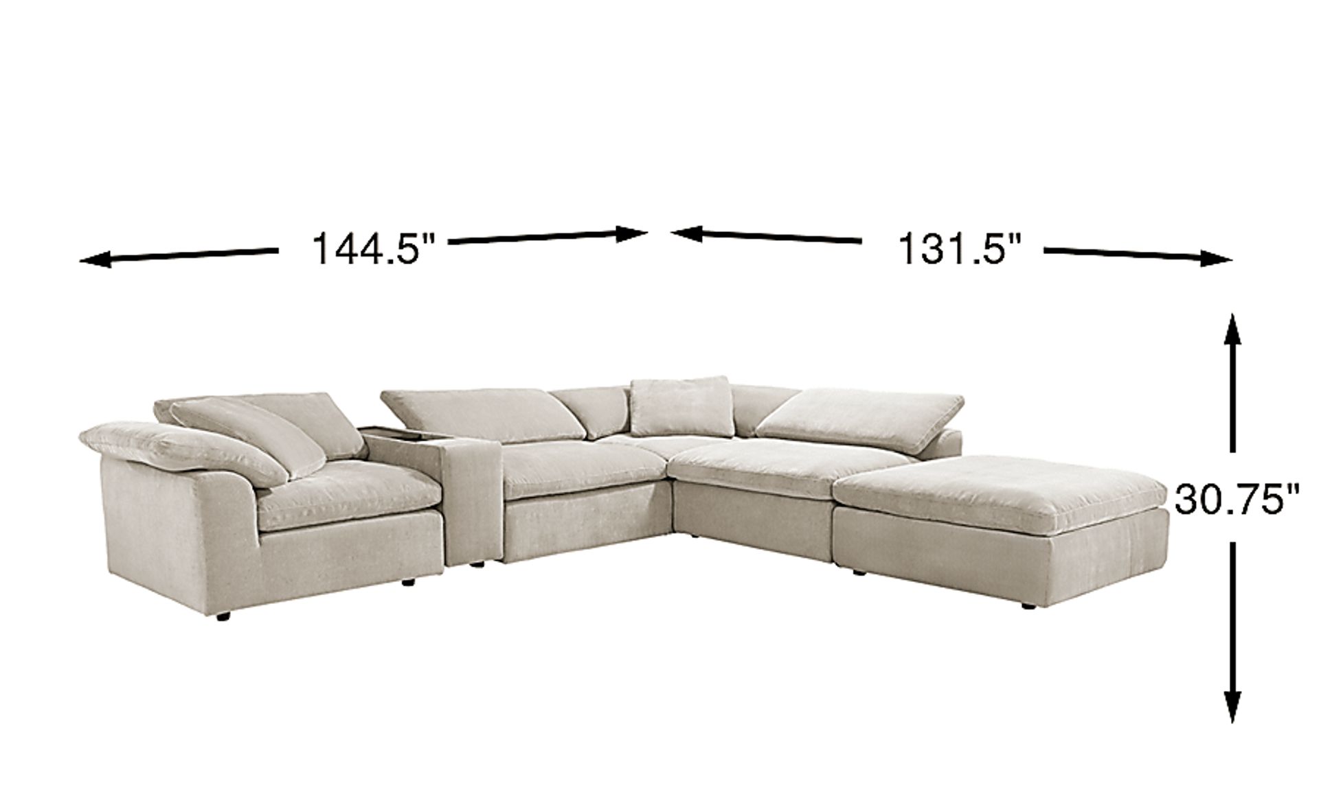 Dimension Image. Please refer to the Dimension Tab on this page for dimension details.