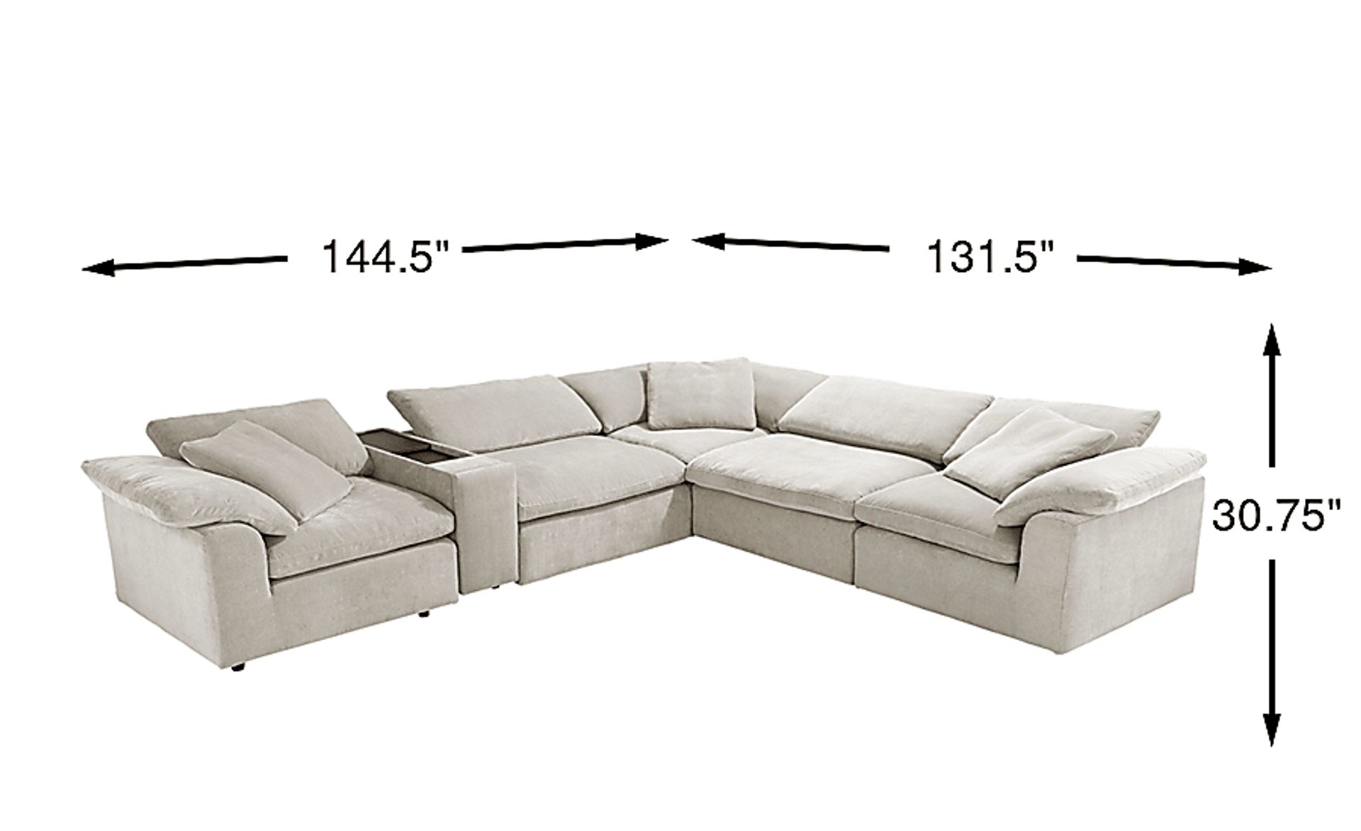 Dimension Image. Please refer to the Dimension Tab on this page for dimension details.