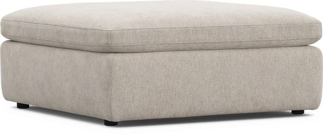 The Flow Gray Bumper Ottoman - Thumbnail - Image 4