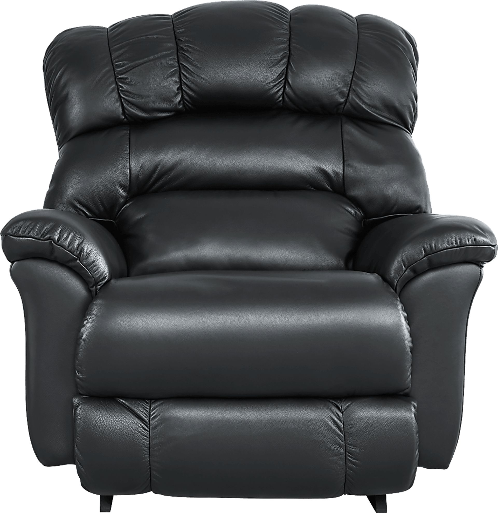 The Shaq Black Leather Dual Power Recliner - Image 3