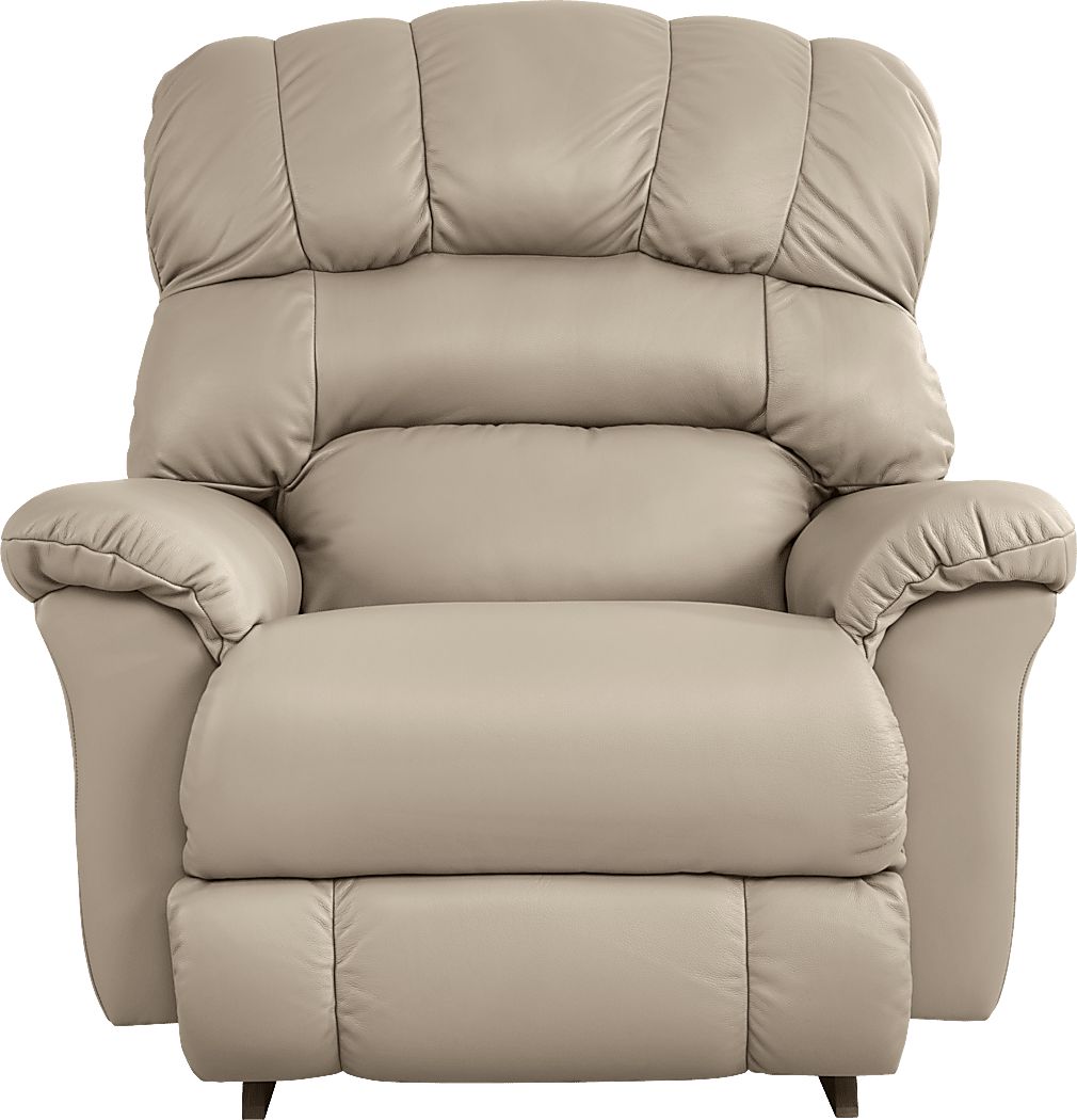 The Shaq Stone Leather Dual Power Recliner - Thumbnail 3
