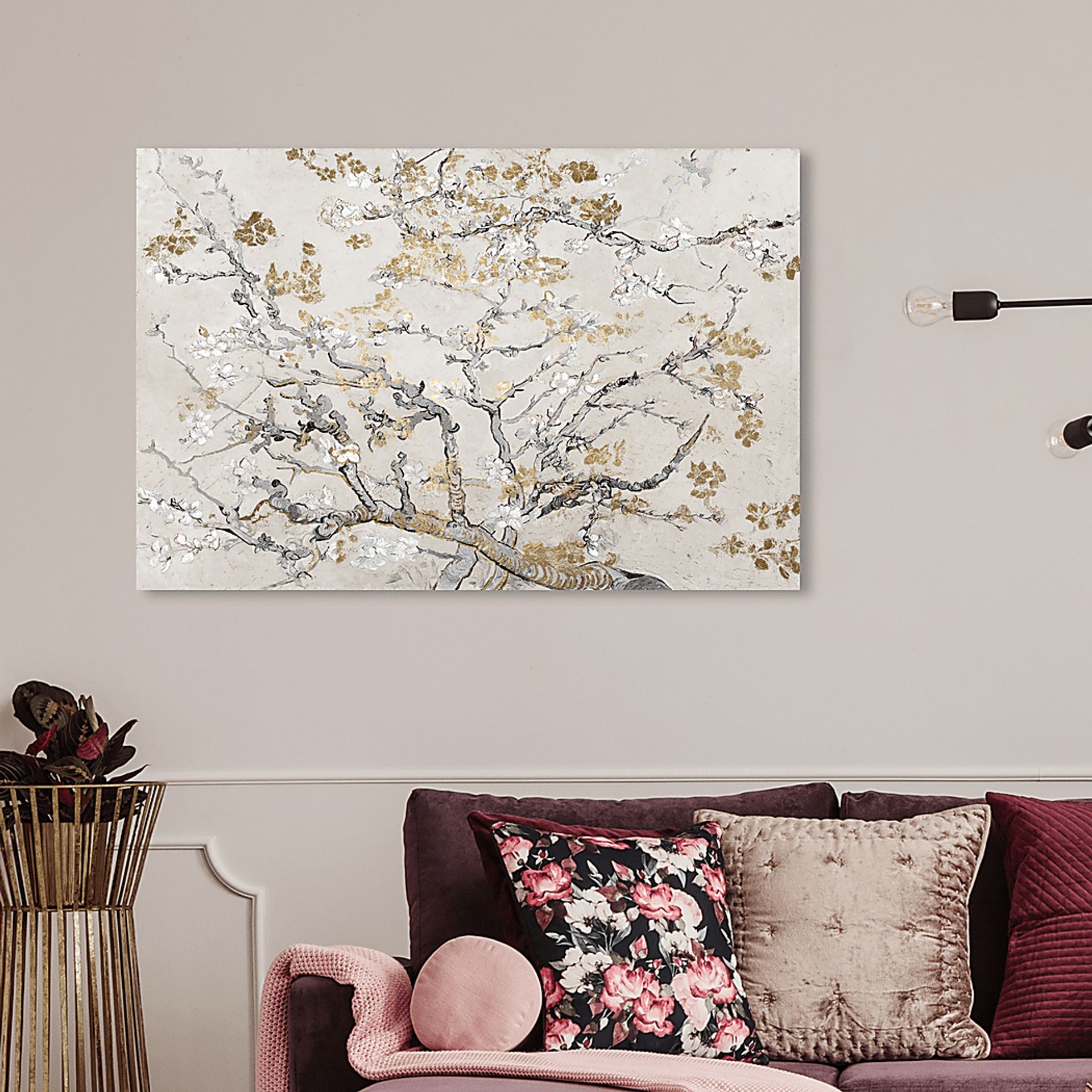 The Start Of Spring II Gold Artwork - Image 3