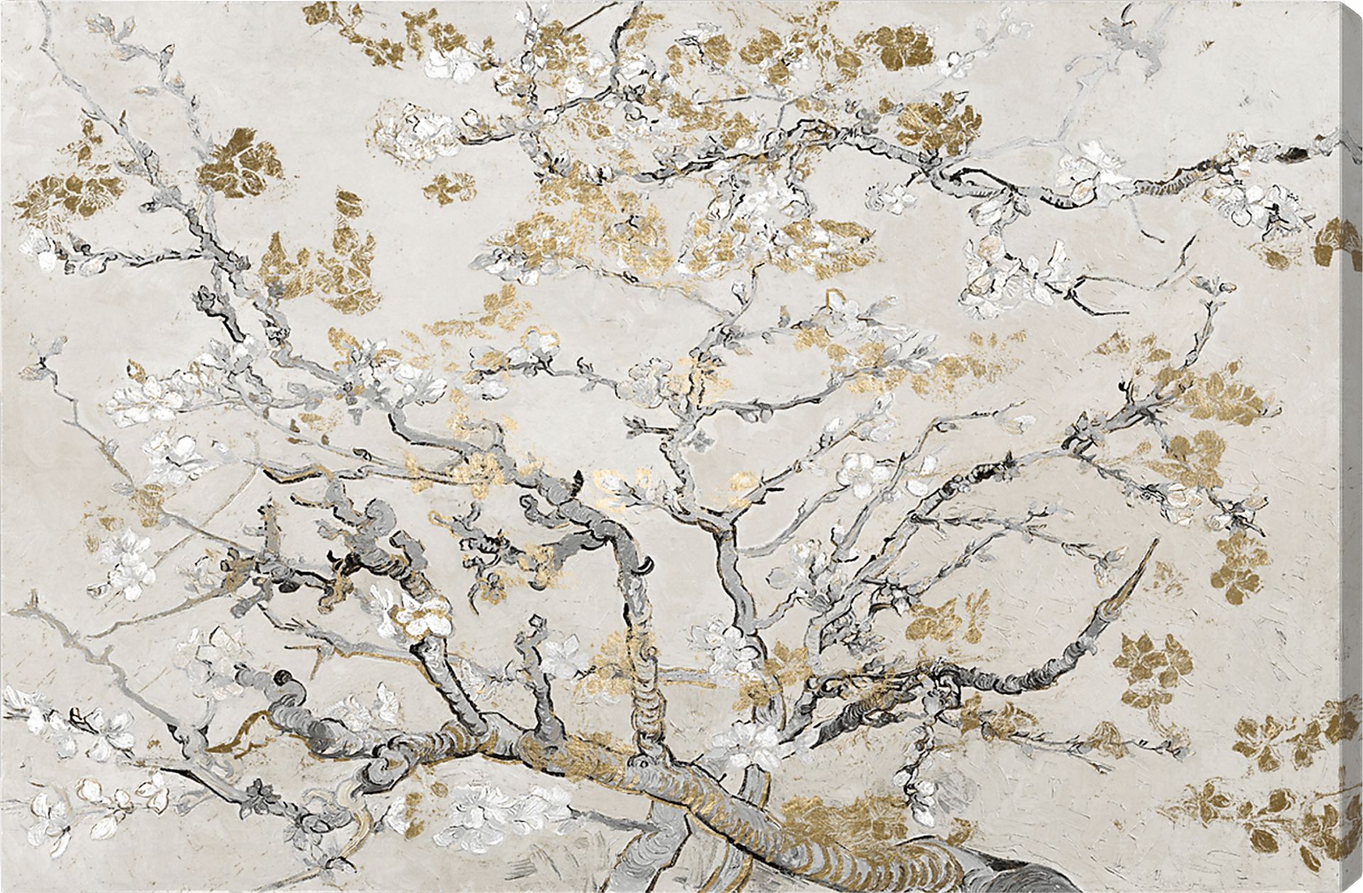 The Start Of Spring II Gold Artwork - Image 1