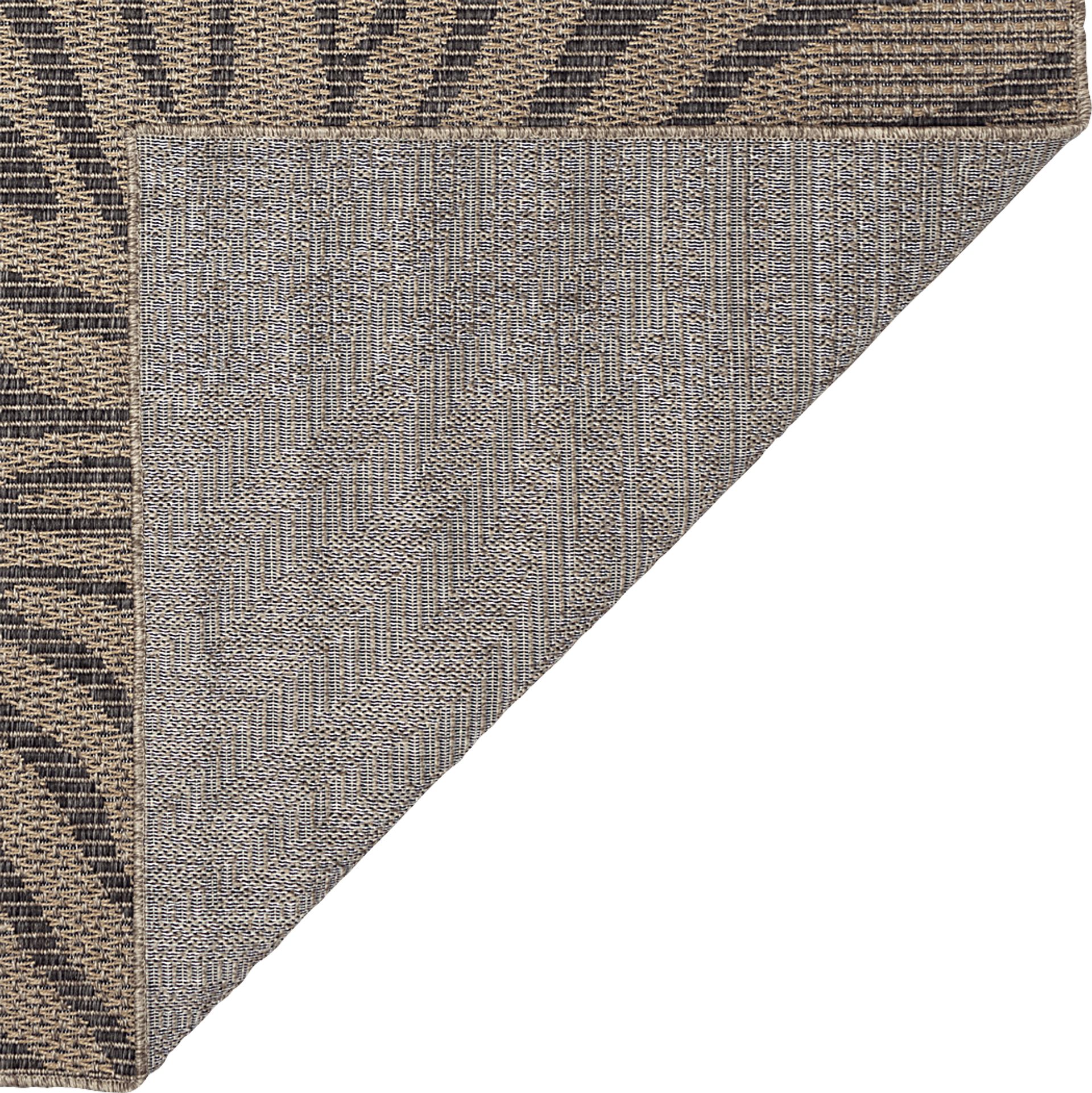 Thebe Taupe 6'6 x 9'4 Indoor/Outdoor Rug - Image 5