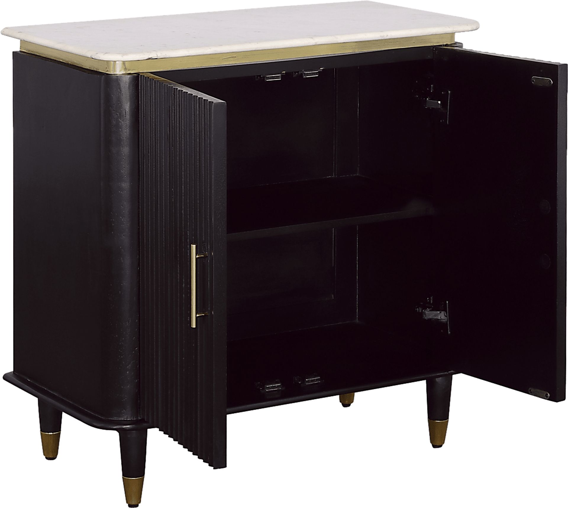 Theckla Black Accent Cabinet - Image 4