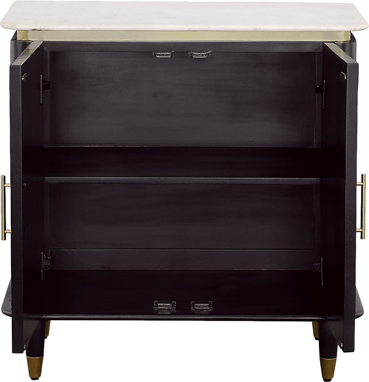 Theckla Black Black,Colors Accent Cabinet | Rooms to Go