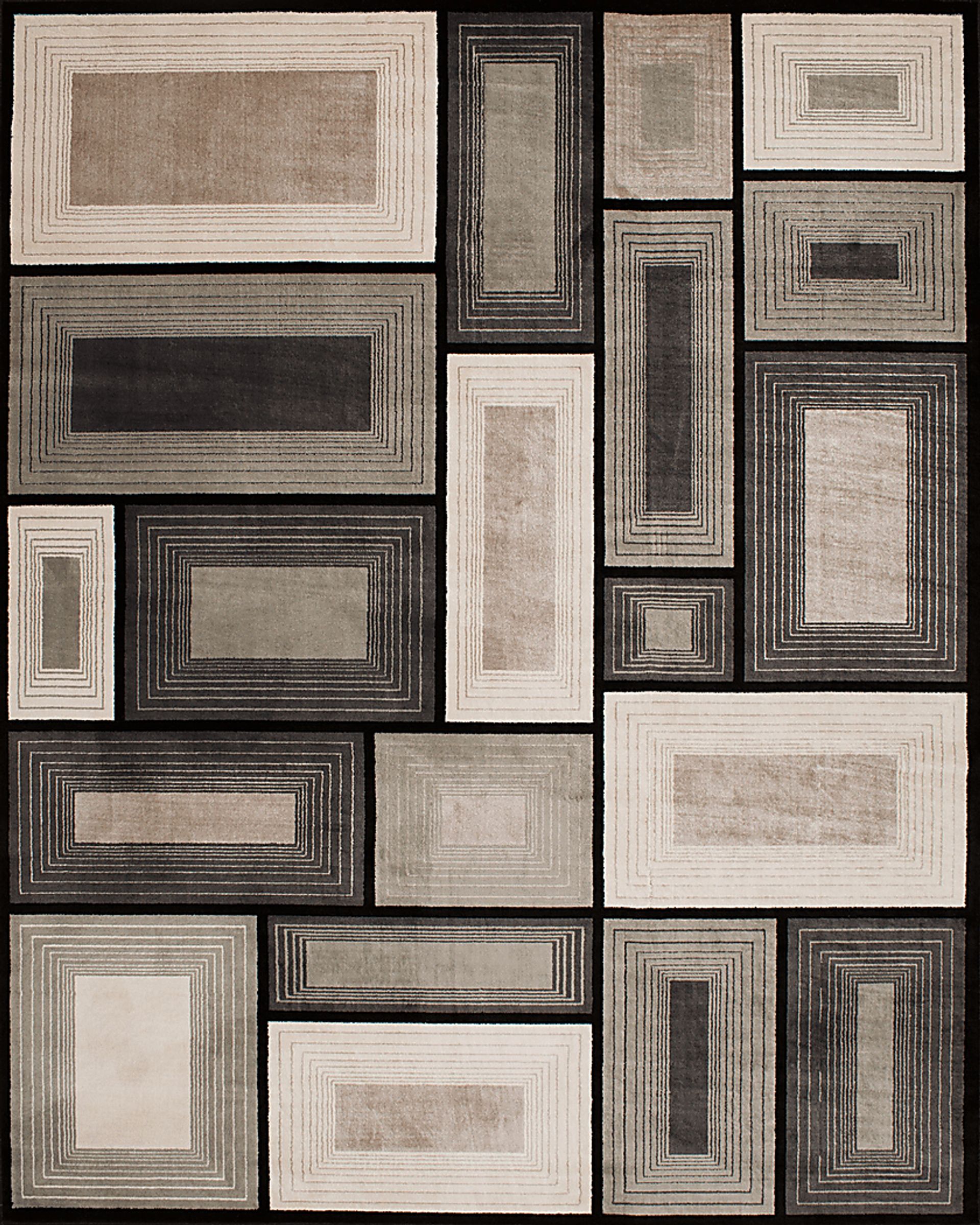 Theda Gray 5' x 7'6 Rug - Image 1