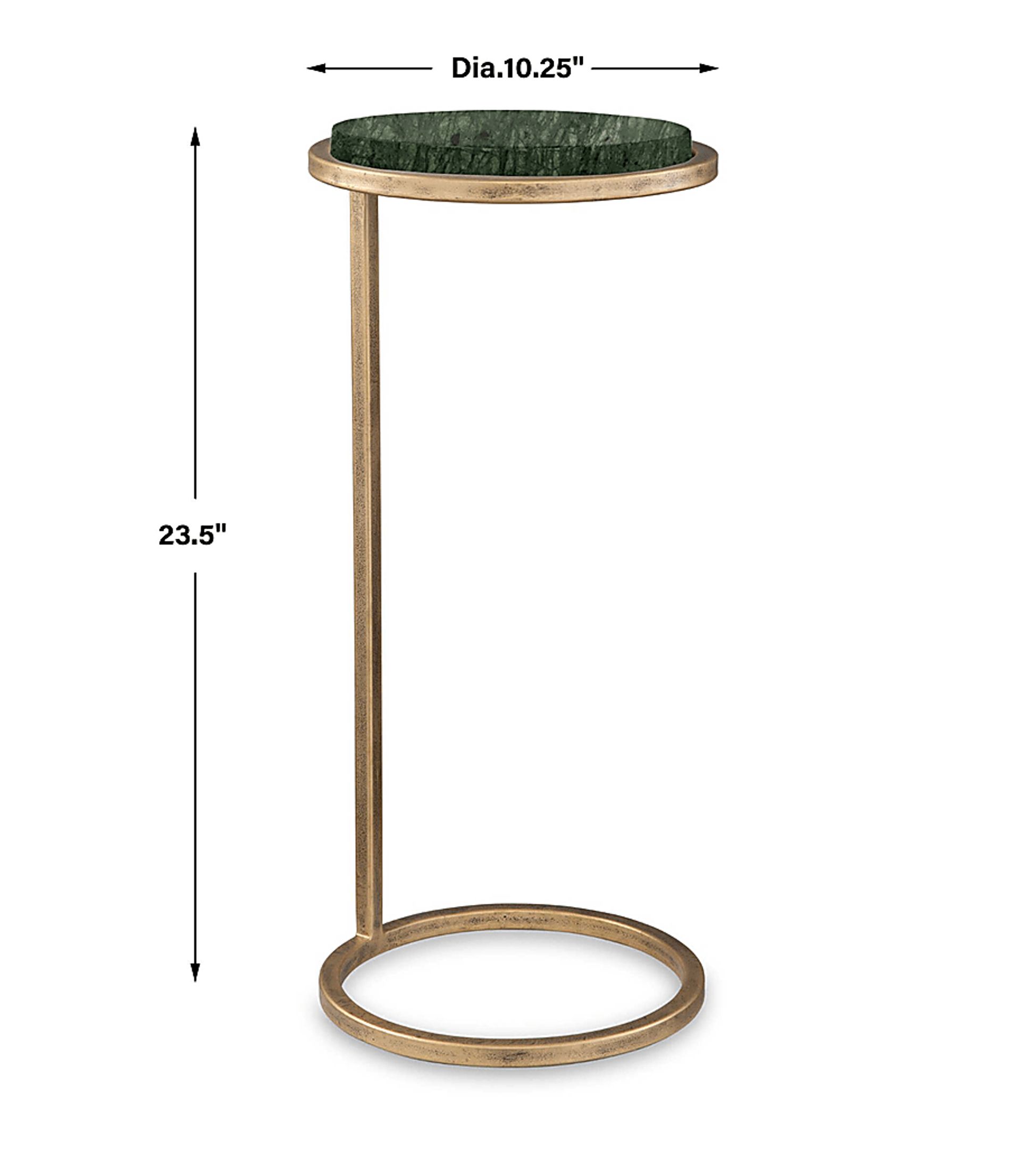 Thela Gold Accent Table - Image 4