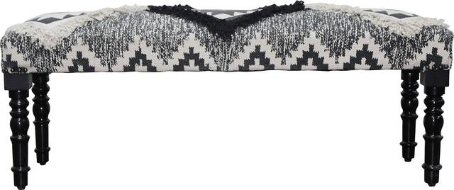 Thelyn Black Bench - Thumbnail - Image 4