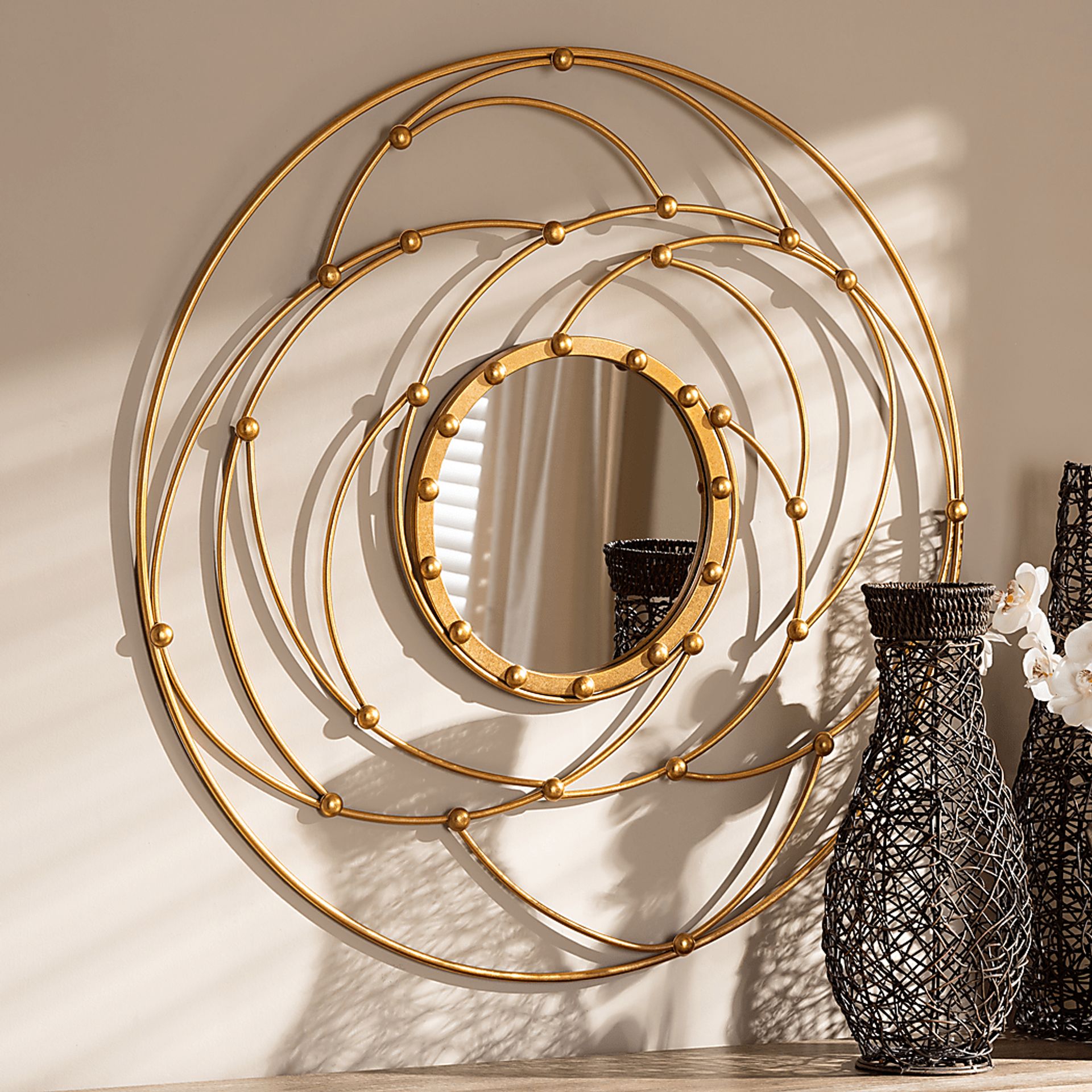 Theofila Gold Mirror - Image 2