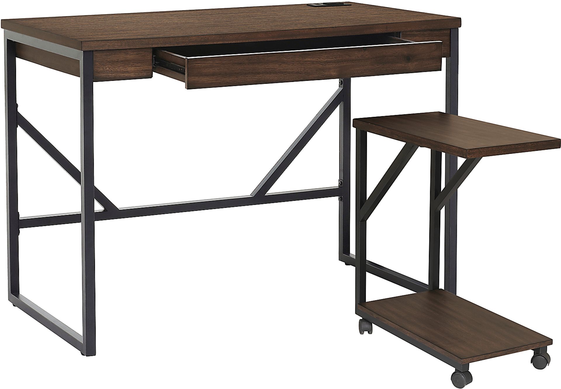 Theonan Brown Writing Desk - Image 3
