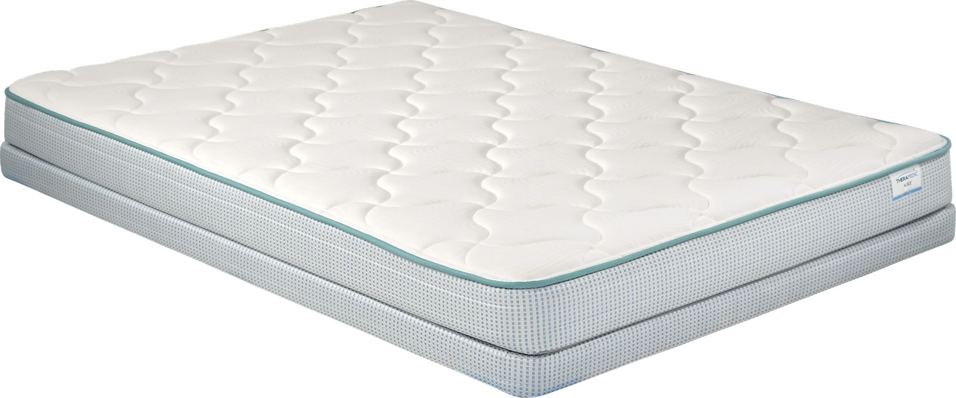 Therapedic Albie Low Profile Full Mattress Set - Image 1