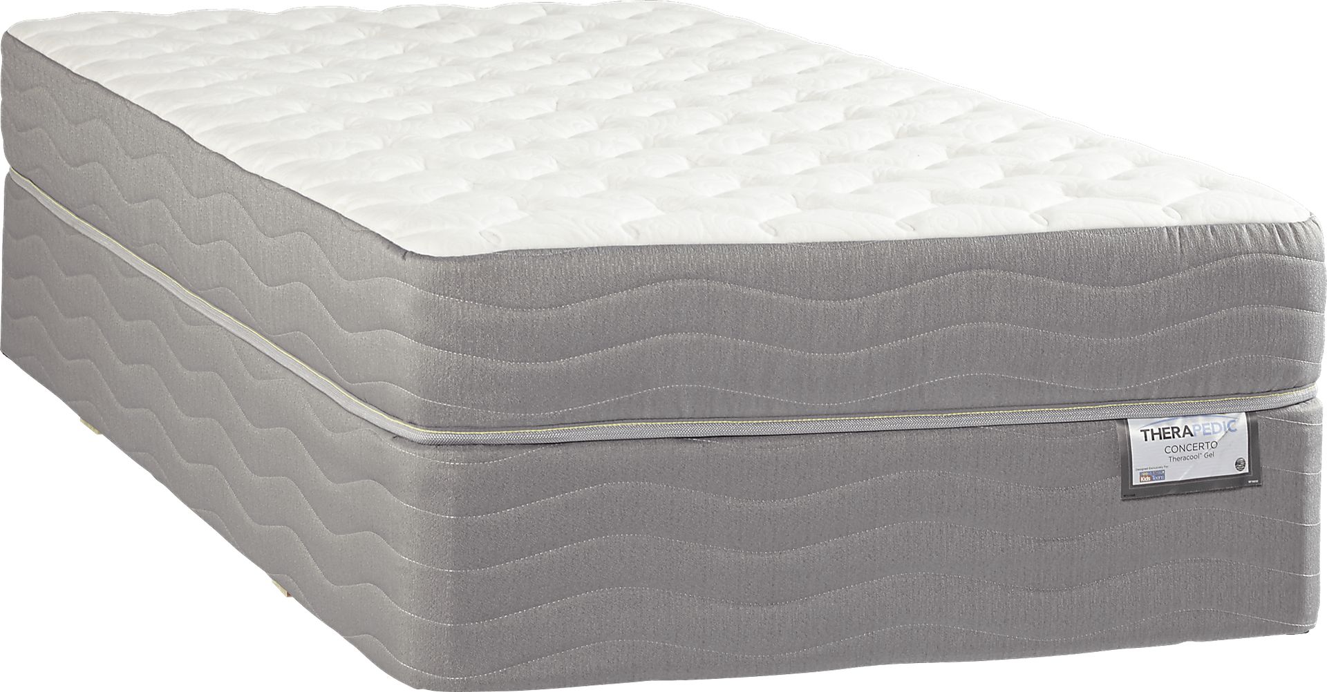 Therapedic Aria Low Profile Full Mattress Set - Image 1
