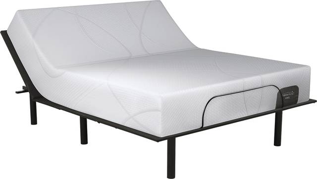 Therapedic Ariel King Mattress with RTG Sleep 2000 Adjustable Base - Thumbnail - Image 1