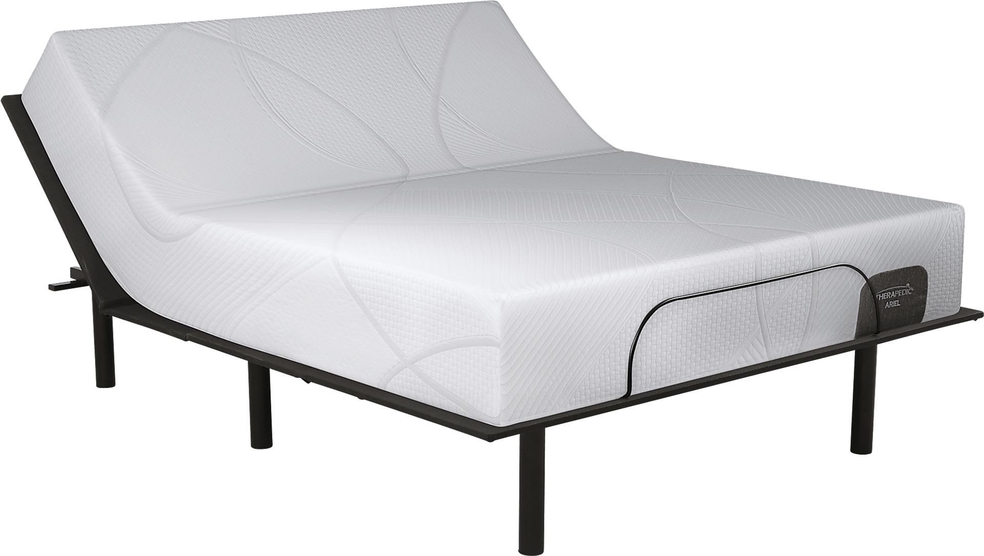Therapedic Ariel King Mattress with RTG Sleep 2000 Adjustable Base - Image 1