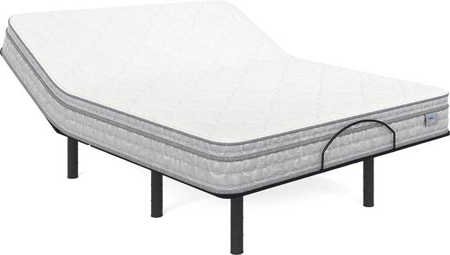 Therapedic Aurora Queen Mattress with Head Up Only Base - Thumbnail - Image 1