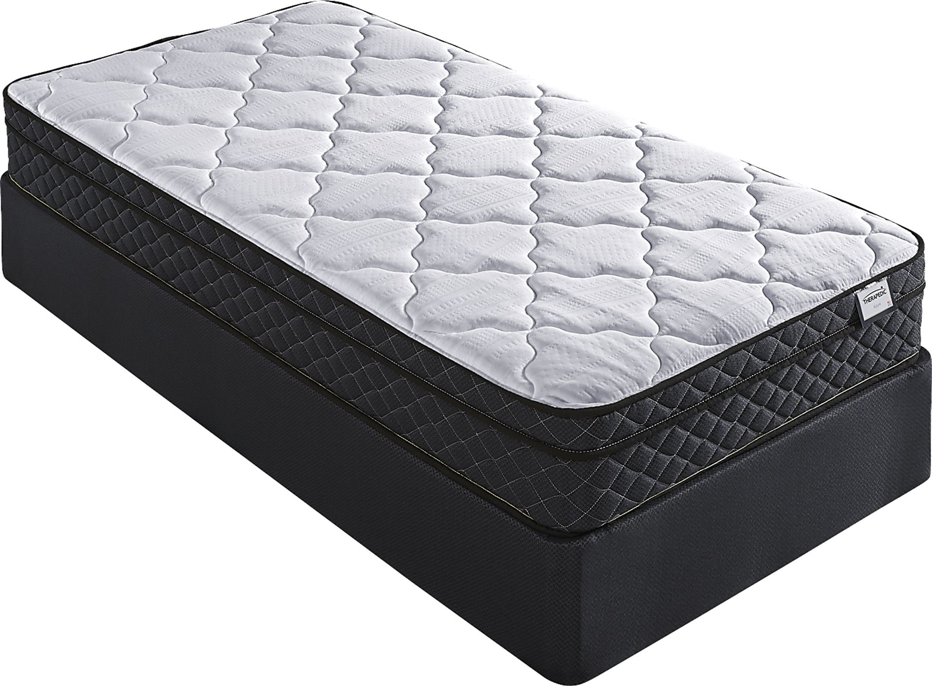 Therapedic Azure High Profile Twin Mattress Set - Image 1