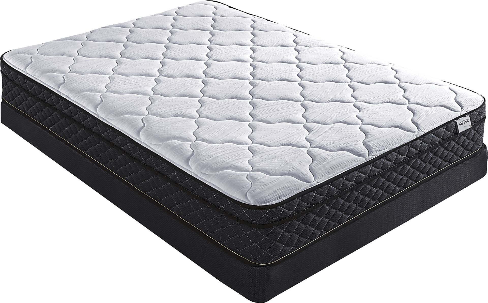 Therapedic Azure Low Profile Full Mattress Set - Image 1