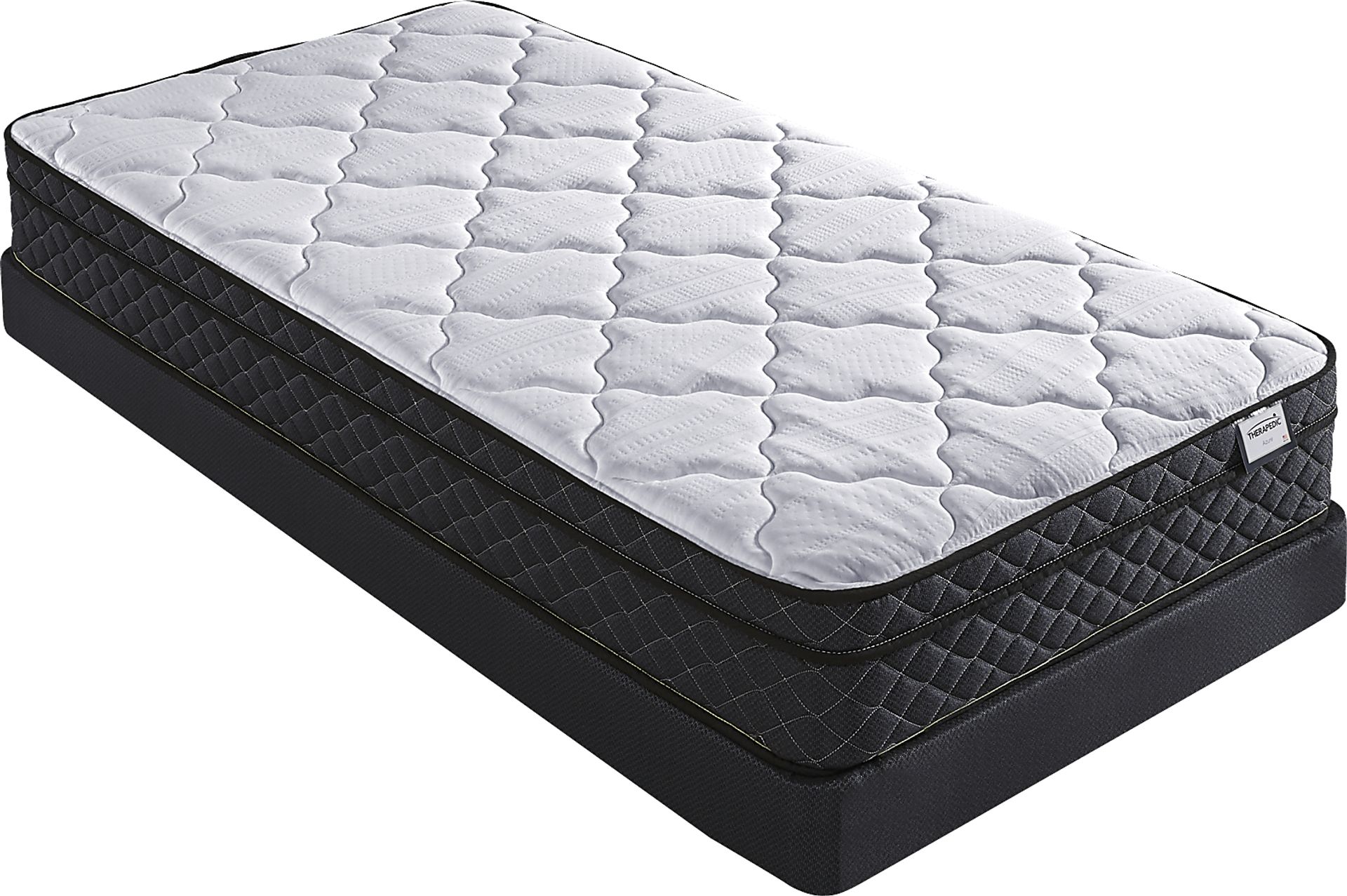 Therapedic Azure Low Profile Twin Mattress Set - Image 1