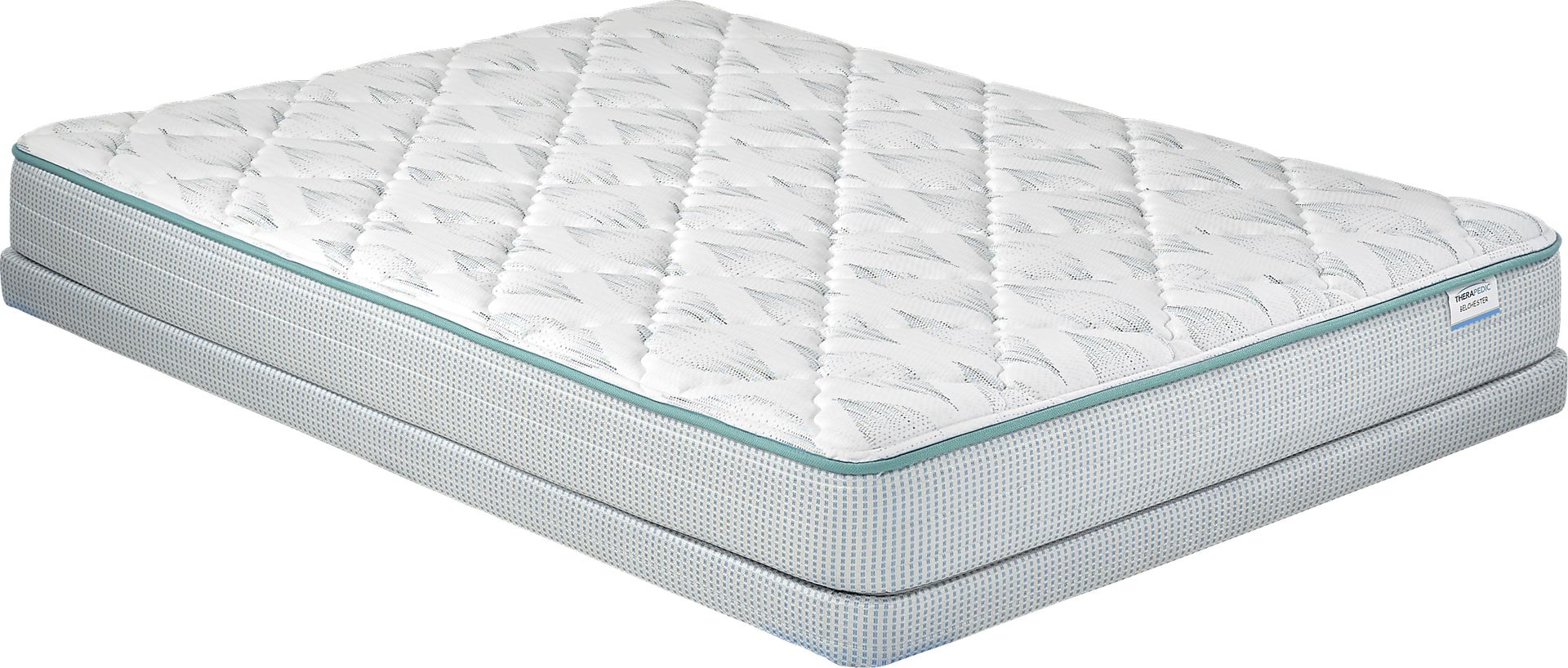 Therapedic Belchester Low Profile Full Mattress Set - Image 1