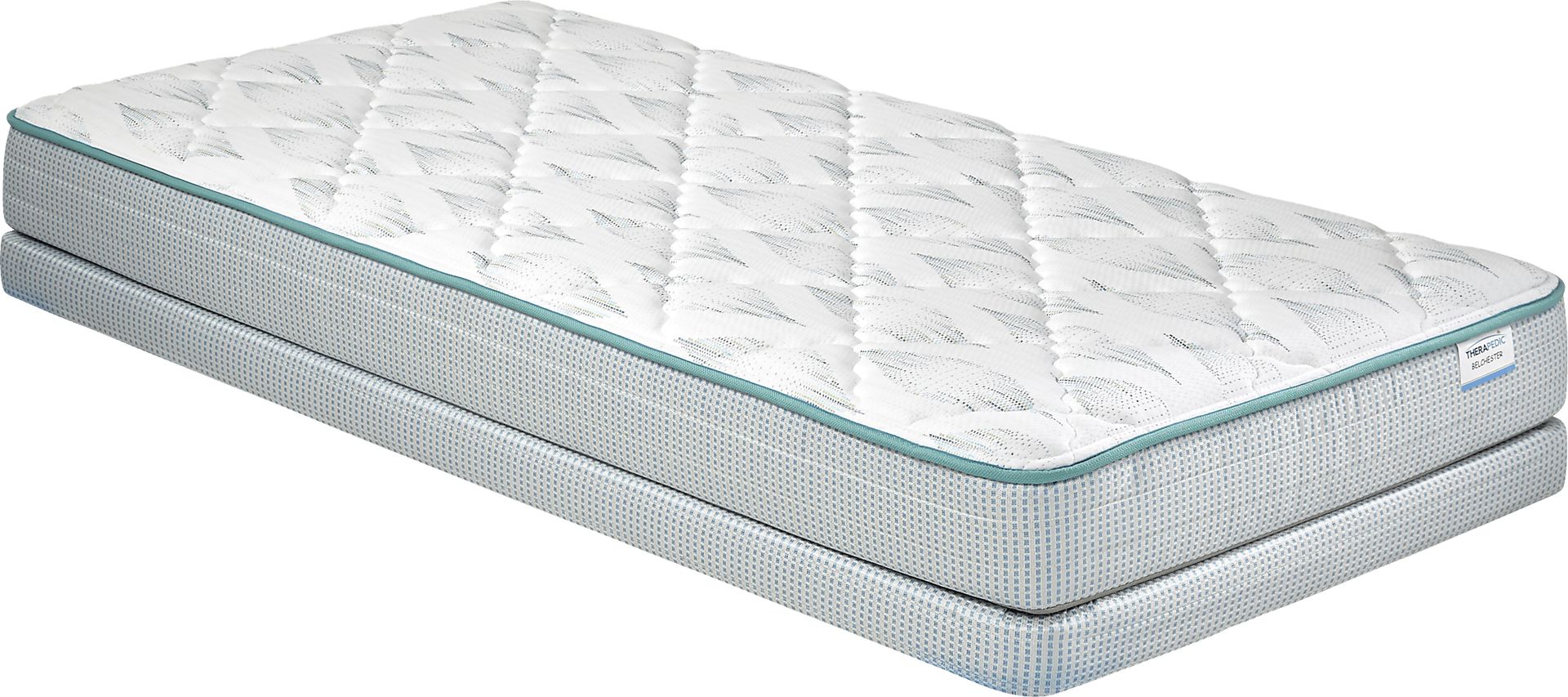 Therapedic Belchester Low Profile Twin Mattress Set - Image 1