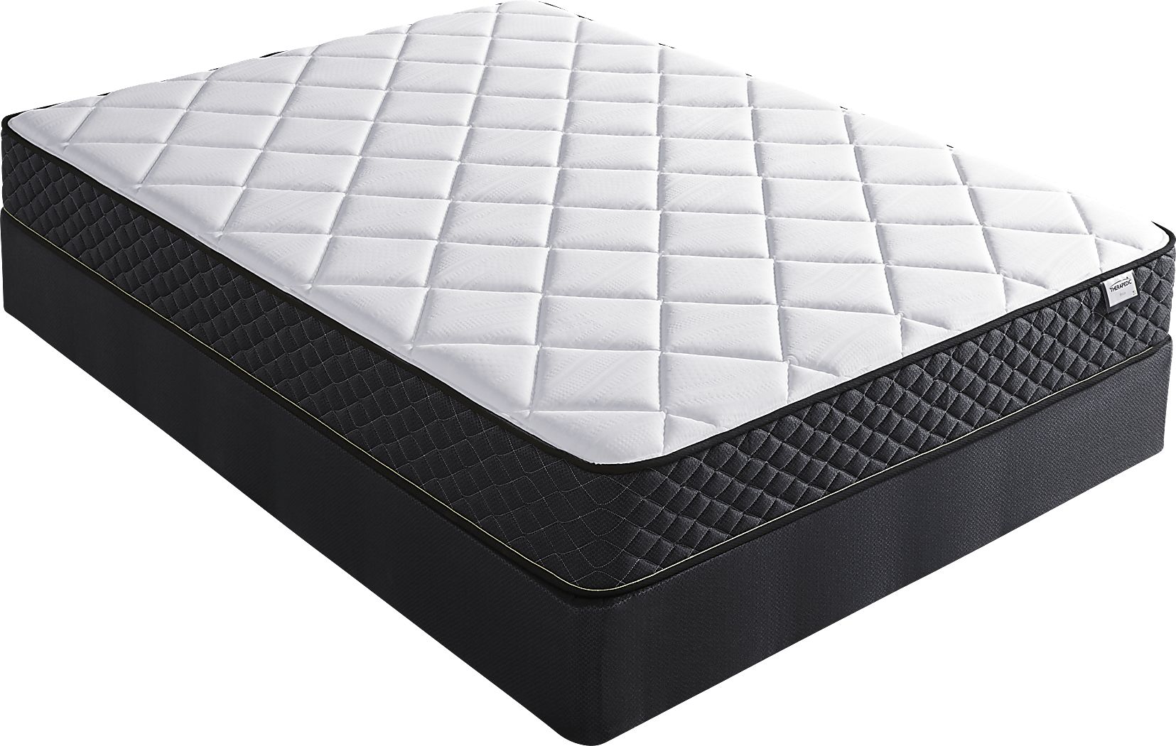 Therapedic Boca High Profile Queen Mattress Set Rooms To Go
